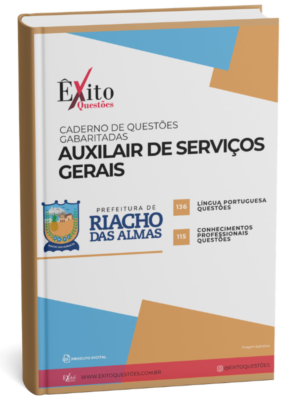 Auxiliar De Serviços Gerais - Banca IGEDUC. - Questões Gabaritadas