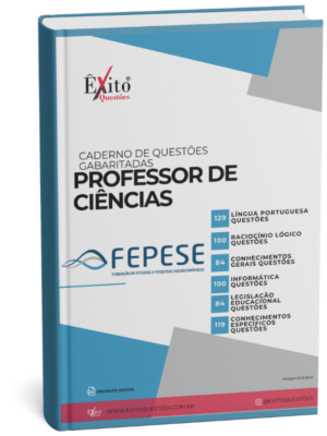 Professor De Ciências - Banca FEPESE - Questões Gabaritadas