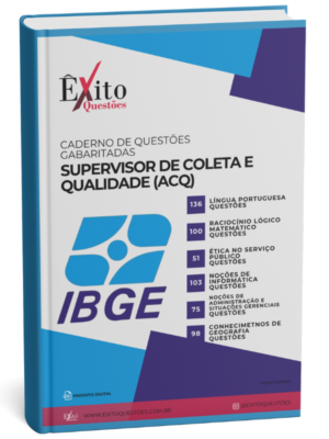Supervisor De Coleta E Qualidade (Acq) Ibge 2025 - Questões Gabaritadas para Concurso Público