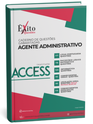 Agente Administrativo - Banca ACCESS - Questões Gabaritadas