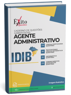 Agente Administrativo - Banca BANCA IDIB - Questões Gabaritadas
