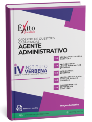 Agente Administrativo Instituto - Banca VERBENA - Questões Gabaritadas
