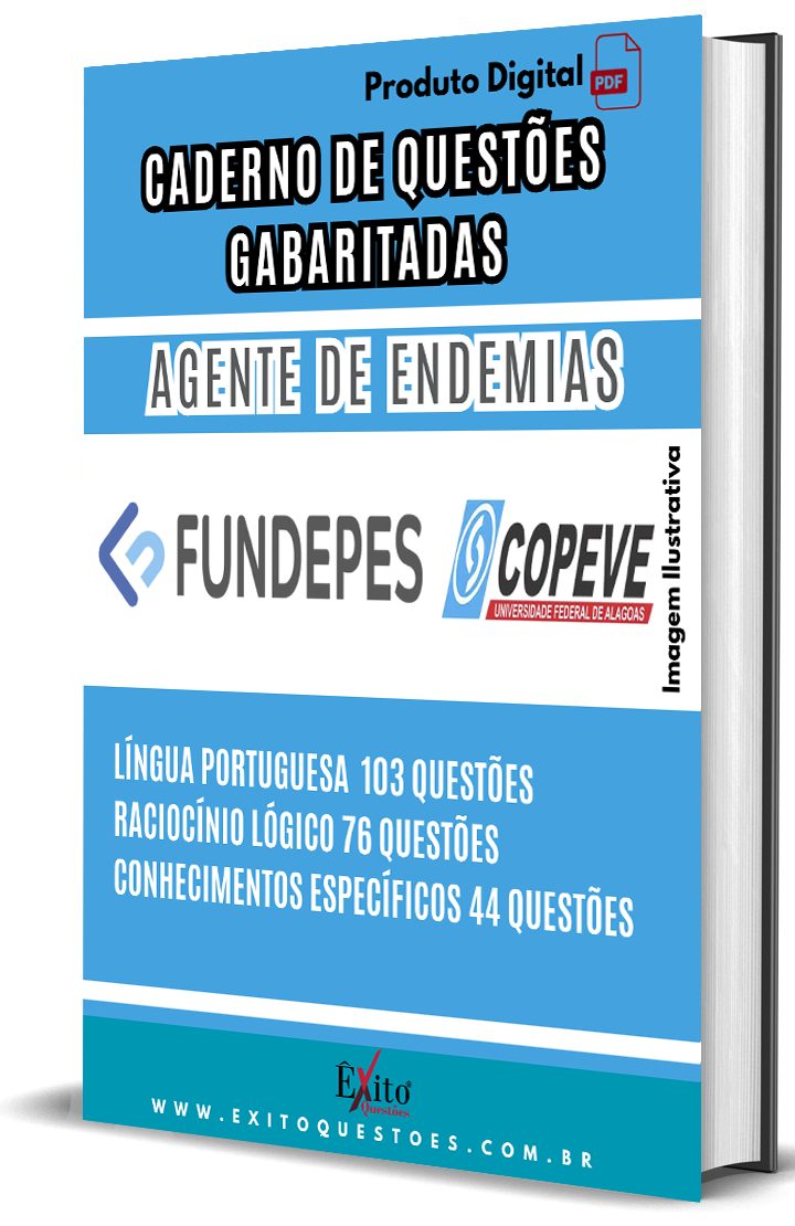 Agente De Endemias Copeve/Ufal - Questões Gabaritadas para Concurso Público Agente De Endemias Copeve/Ufal - Questões Gabaritadas para Concurso Público
