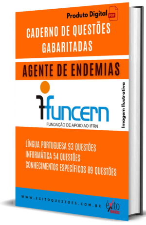 Agente De Endemias - Banca FUNCERN - Questões Gabaritadas