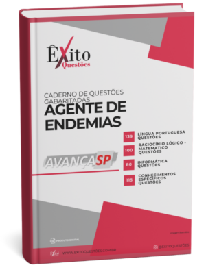 Agente De Endemias - Banca AVANÇASP - Questões Gabaritadas