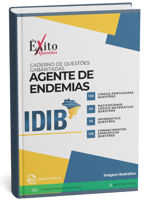 Agente De Endemias - Banca IDIB - Questões Gabaritadas Agente De Endemias - Banca IDIB - Questões Gabaritadas