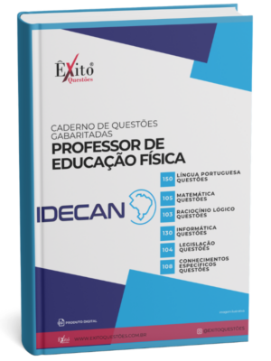 Professor Ed. Física - Banca IDECAN - Questões Gabaritadas