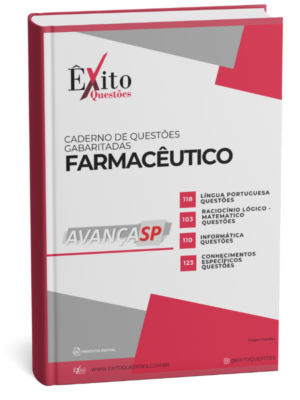 Farmacêutico - Banca AVANÇASP - Questões Gabaritadas