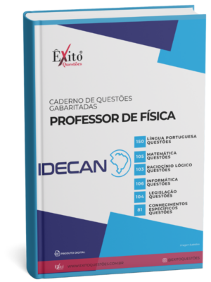 Professor De Física - Banca IDECAN - Questões Gabaritadas