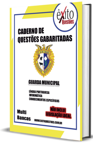 Guarda Municipal - Banca CANIDÉ SE 2023 - Questões Gabaritadas