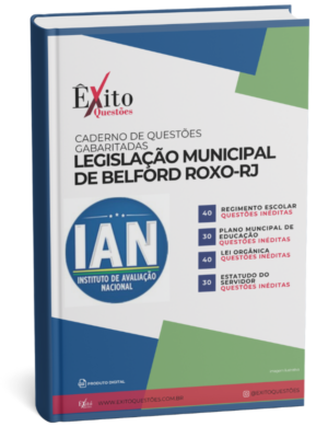 Legislação Municipal De Belford Roxo Rj - Questões Gabaritadas para Concurso Público