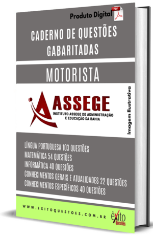 Motorista - Banca ASSEGE - Questões Gabaritadas