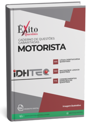 Motorista - Banca IDHTEC - Questões Gabaritadas