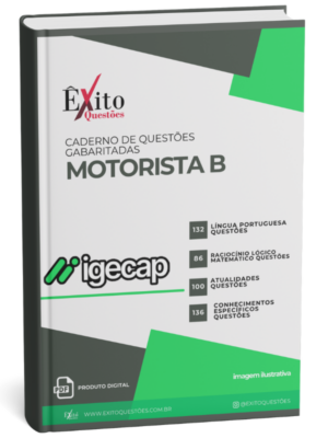 Motorista B - Banca IGECAP - Questões Gabaritadas