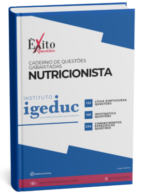 Nutricionista - Banca IGEDUC. - Questões Gabaritadas