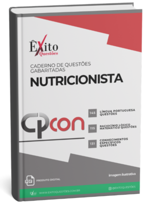 Nutricionista - Banca CPCON - Questões Gabaritadas