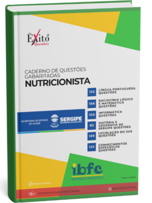 Nutricionista - Banca SES SERGIPE IBFC - Questões Gabaritadas