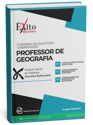 Professor De Geografia - Banca INSTITUTO JK - Questões Gabaritadas