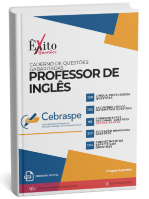 Professor De Inglês - Banca CEBRASPE - Questões Gabaritadas