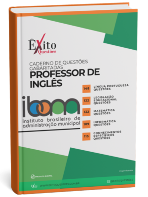 Professor De Inglês - Banca IBAM - Questões Gabaritadas