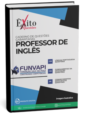 Professor De Inglês - Banca FUNVAPI - Questões Gabaritadas