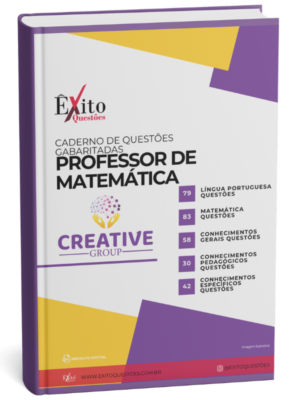 Professor De Matemática Creative Group - Questões Gabaritadas para Concurso Público