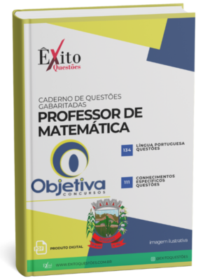 Professor De Língua Matemática - Banca (SOSSEGO/PB) OBJETIVA - Questões Gabaritadas