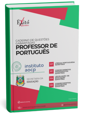 Professor De Português - Banca INSTITUTO AOCP - Questões Gabaritadas