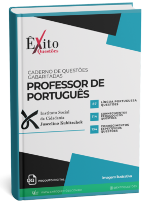 Professor De Português - Banca INSTITUTO JK - Questões Gabaritadas
