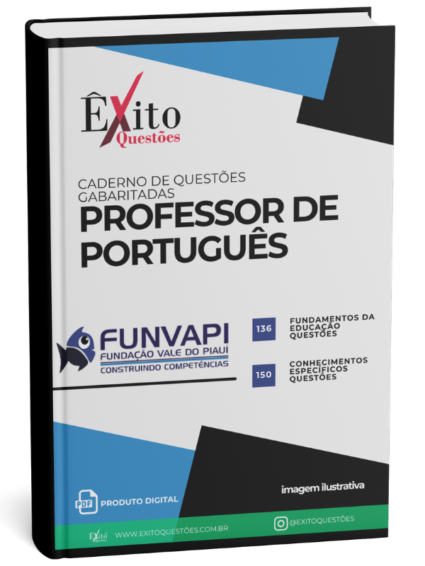 Professor De Português - Banca FUNVAPI - Questões Gabaritadas Professor De Português - Banca FUNVAPI - Questões Gabaritadas