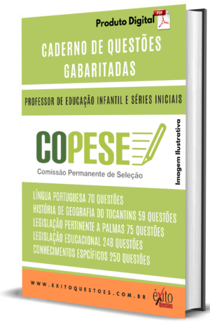 Professor Infantil E Séries Iniciais - Banca COPESE/UFT - Questões Gabaritadas