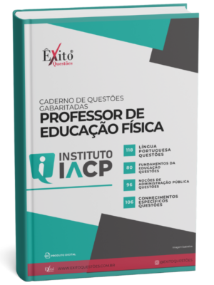 Professor De Educação Física - Banca INSTITUTO IACP - Questões Gabaritadas