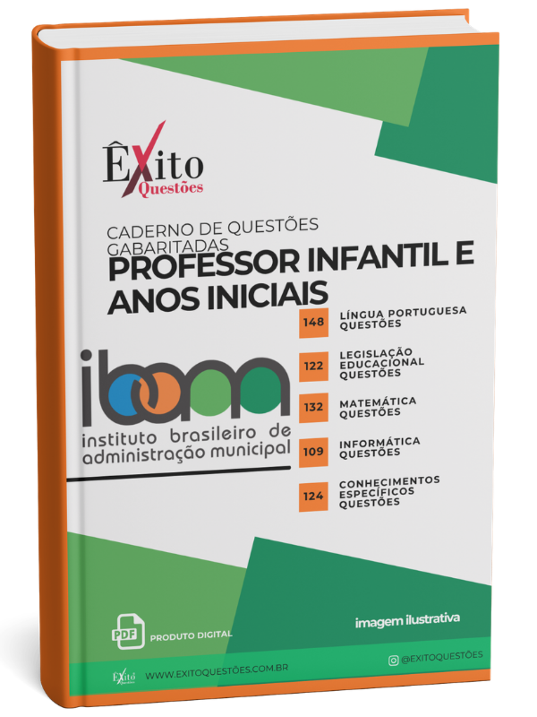 Professor Infantil E Anos Iniciais - Banca IBAM - Questões Gabaritadas Professor Infantil E Anos Iniciais - Banca IBAM - Questões Gabaritadas