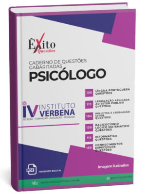 Psicólogo Instituto - Banca VERBENA - Questões Gabaritadas