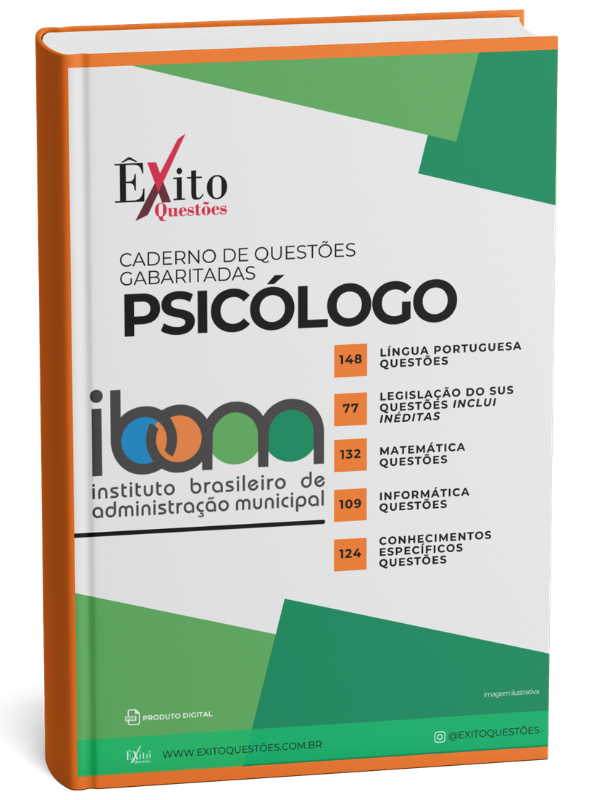 Psicólogo - Banca IBAM - Questões Gabaritadas Psicólogo - Banca IBAM - Questões Gabaritadas