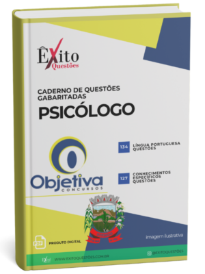 Psicólogo - Banca (SOSSEGO/PB) OBJETIVA - Questões Gabaritadas