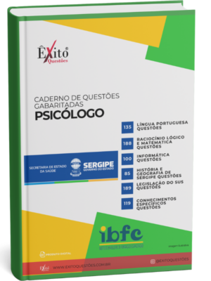 Psicólogo - Banca SES SERGIPE IBFC - Questões Gabaritadas