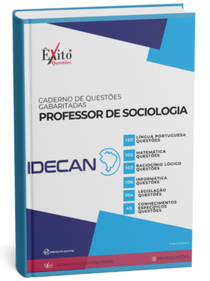 Professor De Sociologia - Banca IDECAN - Questões Gabaritadas
