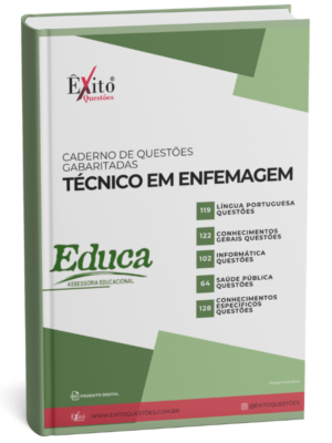 Técnico Em Enfermagem - Banca EDUCA PB - Questões Gabaritadas