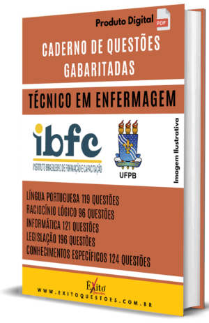 Técnico Em Enfermagem - Banca IBFC-UFPB - Questões Gabaritadas