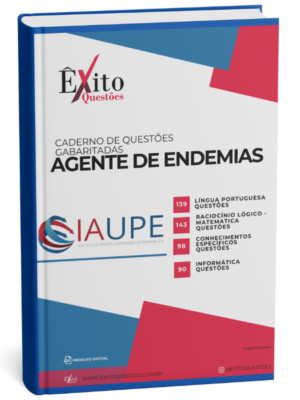Agende De Endemias - Banca IAUPE - Questões Gabaritadas