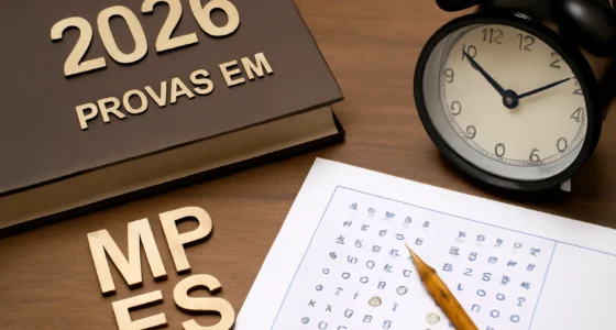 Concurso MP ES 2026: Provas em 2 de agosto