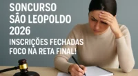 Concurso São Leopoldo 2026: Inscrições Fechadas, Foco na Reta Final!
