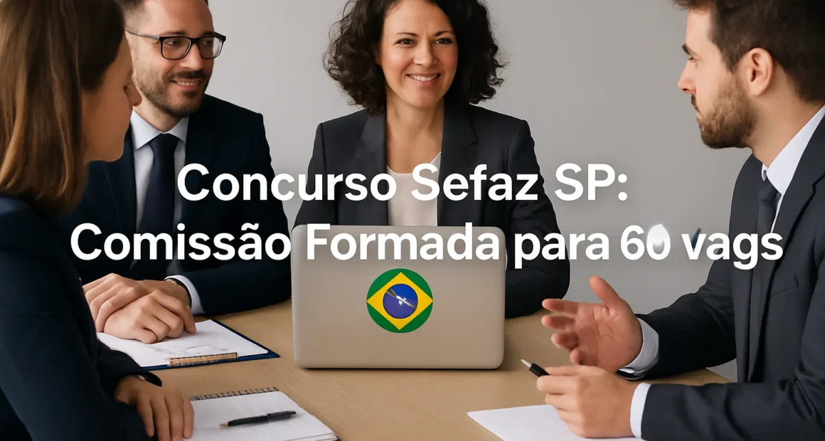 Concurso Sefaz SP: Comissão Formada para 60 Vagas